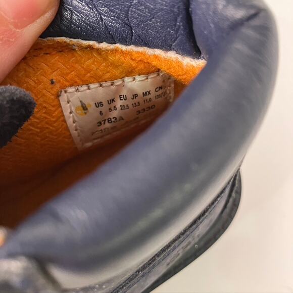 Timberland 6" Toddler Premium Waterproof Boots Blue Size 6 Toddler 3783A-3730 - Picture 7 of 9